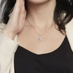 Collier Florentina Plaqué Or Jaune Oxyde De Zirconium|Marc Orian Discount