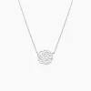 Collier Floride Argent Blanc|Marc Orian New