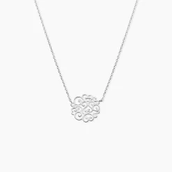 Collier Floride Argent Blanc|Marc Orian New