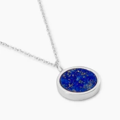 Collier Franzine Argent Blanc Lapis Lazulis|Marc Orian Sale