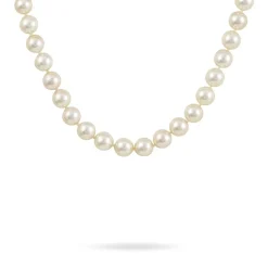 Collier Ghisele Or Jaune Perle De Culture D'akoya