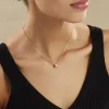 Collier Gia Plaqué Or Jaune Oxyde De Zirconium|Marc Orian
