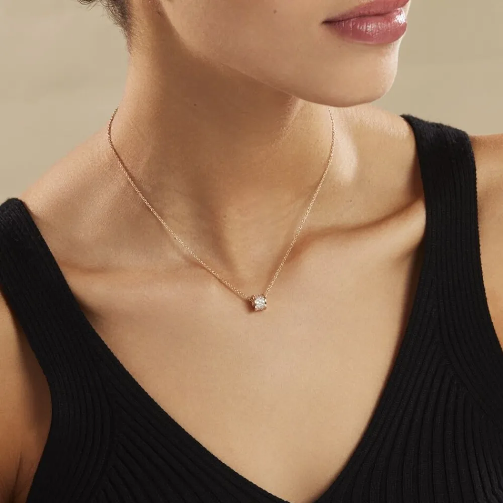 Collier Gia Plaqué Or Jaune Oxyde De Zirconium|Marc Orian
