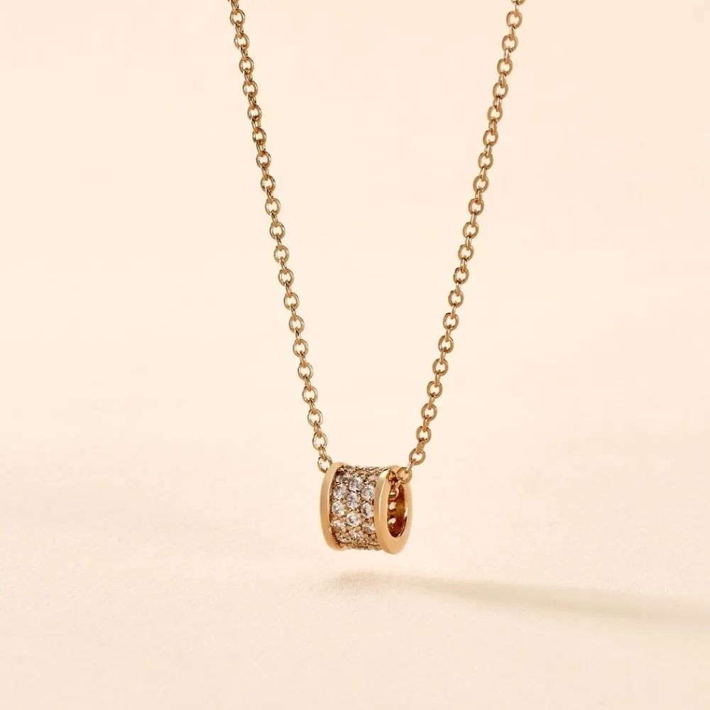 Collier Gia Plaqué Or Jaune Oxyde De Zirconium|Marc Orian