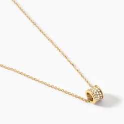 Collier Gia Plaqué Or Jaune Oxyde De Zirconium|Marc Orian