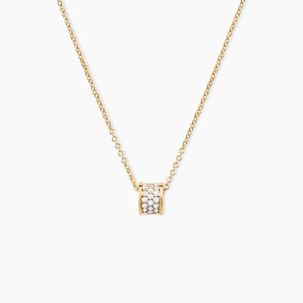 Collier Gia Plaqué Or Jaune Oxyde De Zirconium|Marc Orian