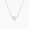 Collier Gine Or Jaune Argent Blanc Oxyde De Zirconium|Marc Orian Online