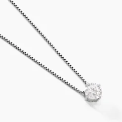Collier Giulya Argent Blanc Oxyde De Zirconium