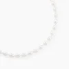 Collier Giustina Or Jaune Perle De Culture