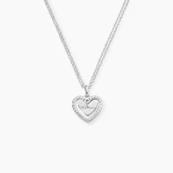 Collier Gloria Argent Blanc Oxyde De Zirconium|Marc Orian Discount