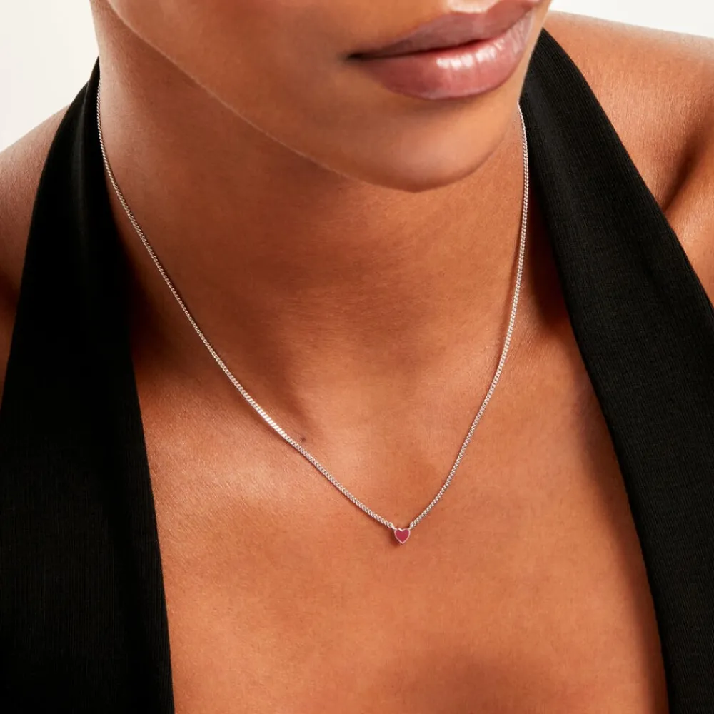 Collier Griotte Argent Blanc|Marc Orian Discount