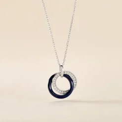 Collier Grizzel Argent Céramique Oxyde