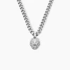 Collier Guess Lion King Acier Blanc|GUESS BIJOUX Discount