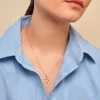 Collier Gyliane Argent Blanc Oxyde De Zirconium