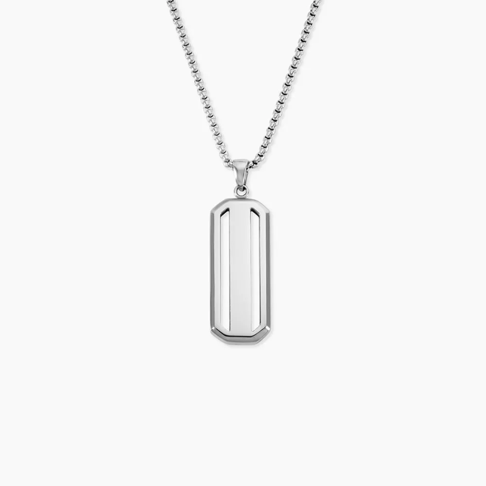 Collier Halden Acier Blanc|Marc Orian