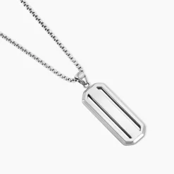 Collier Halden Acier Blanc|Marc Orian