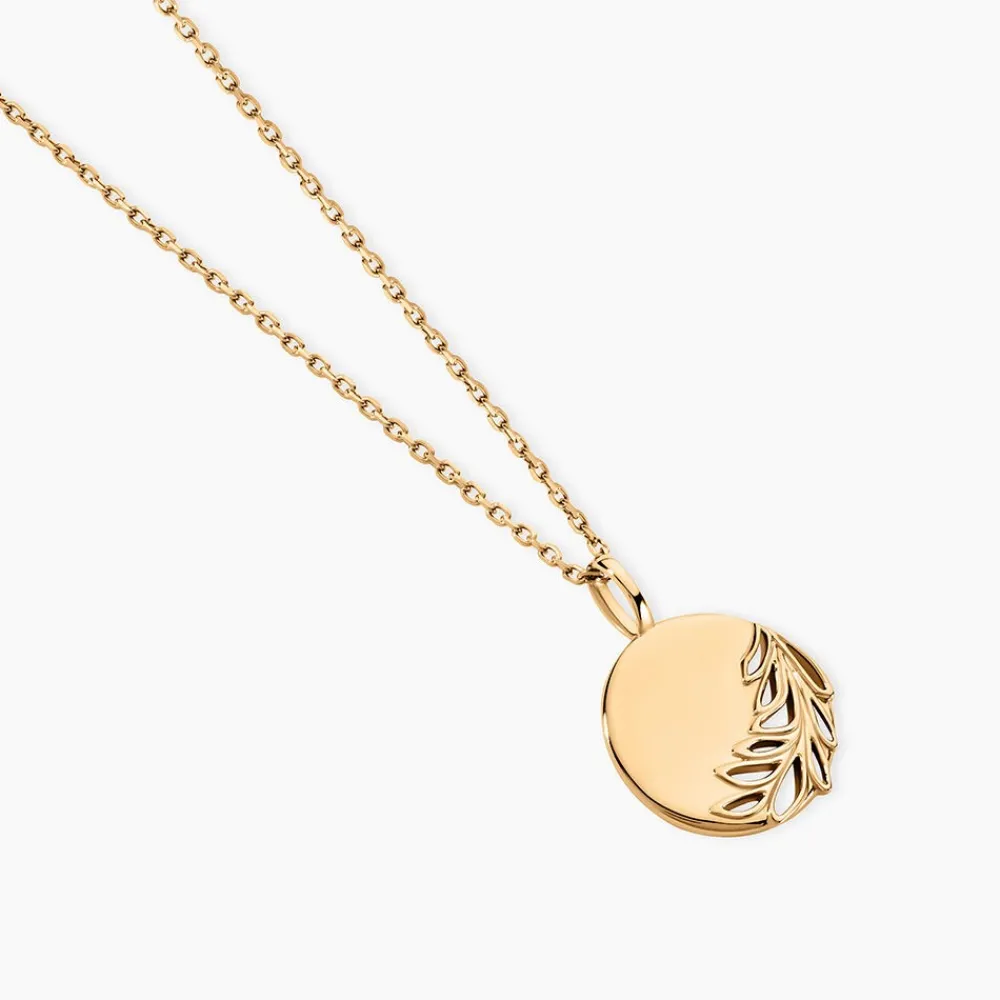 Collier Hanaelle Plaque Or Jaune|Marc Orian New