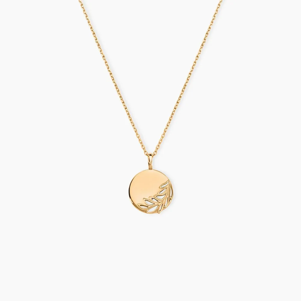 Collier Hanaelle Plaque Or Jaune|Marc Orian New