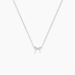 Collier Haria Argent Blanc
