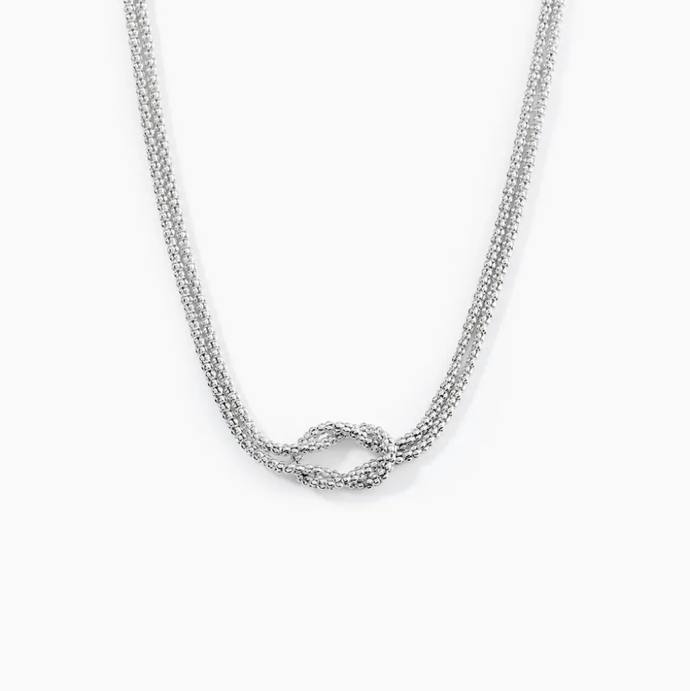 Collier Haria Argent Blanc