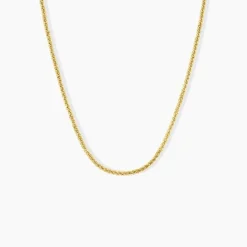 Collier Harlow Acier Jaune
