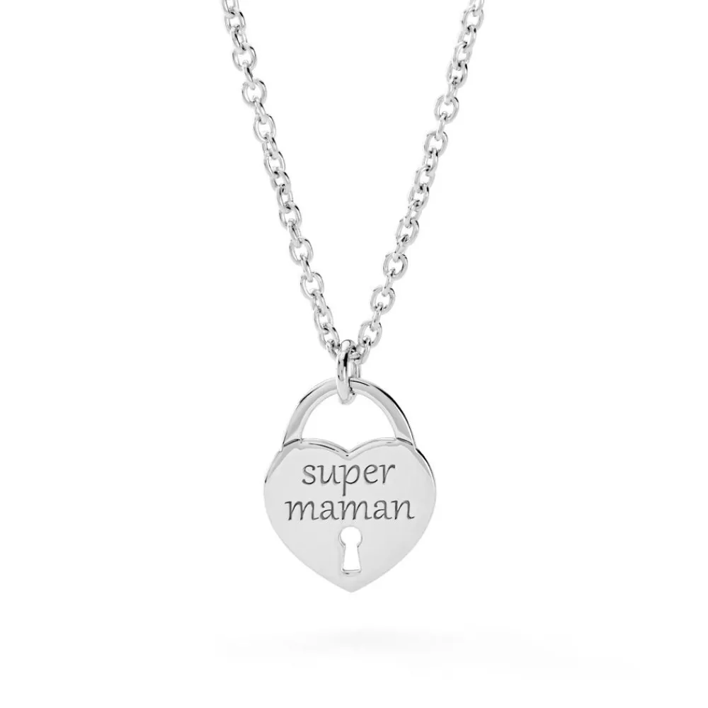 Collier Harta Argent Blanc|Marc Orian New