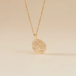 Collier Iago Plaqué Or Oxydes De Zirconium|Marc Orian Hot