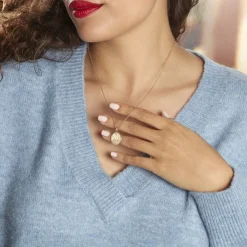 Collier Iago Plaqué Or Oxydes De Zirconium|Marc Orian Sale