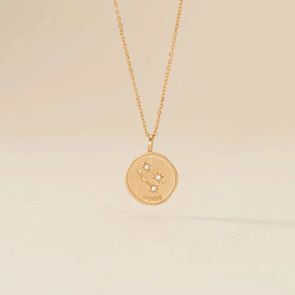 Collier Iago Plaqué Or Oxydes De Zirconium|Marc Orian New