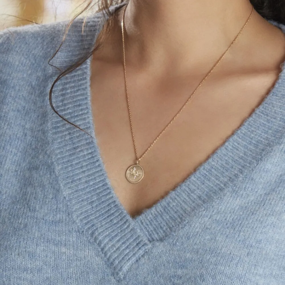 Collier Iago Plaqué Or Oxydes De Zirconium|Marc Orian New
