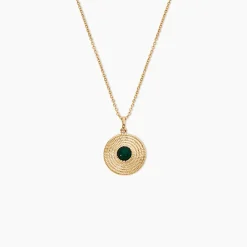 Collier Ilia Plaqué Or Jaune Verre|Marc Orian New