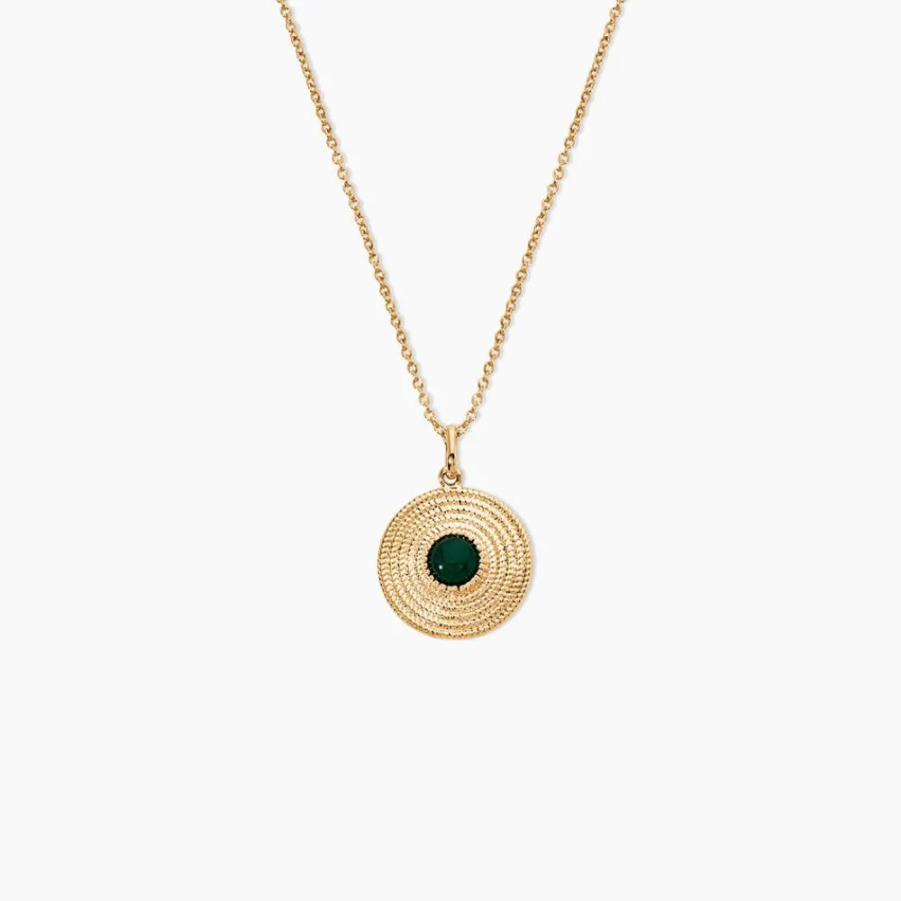 Collier Ilia Plaqué Or Jaune Verre|Marc Orian New