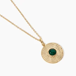 Collier Ilia Plaqué Or Jaune Verre|Marc Orian New