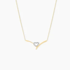 Collier Ilsabe Or Jaune Diamant