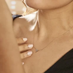 Collier Ilsabe Or Jaune Diamant