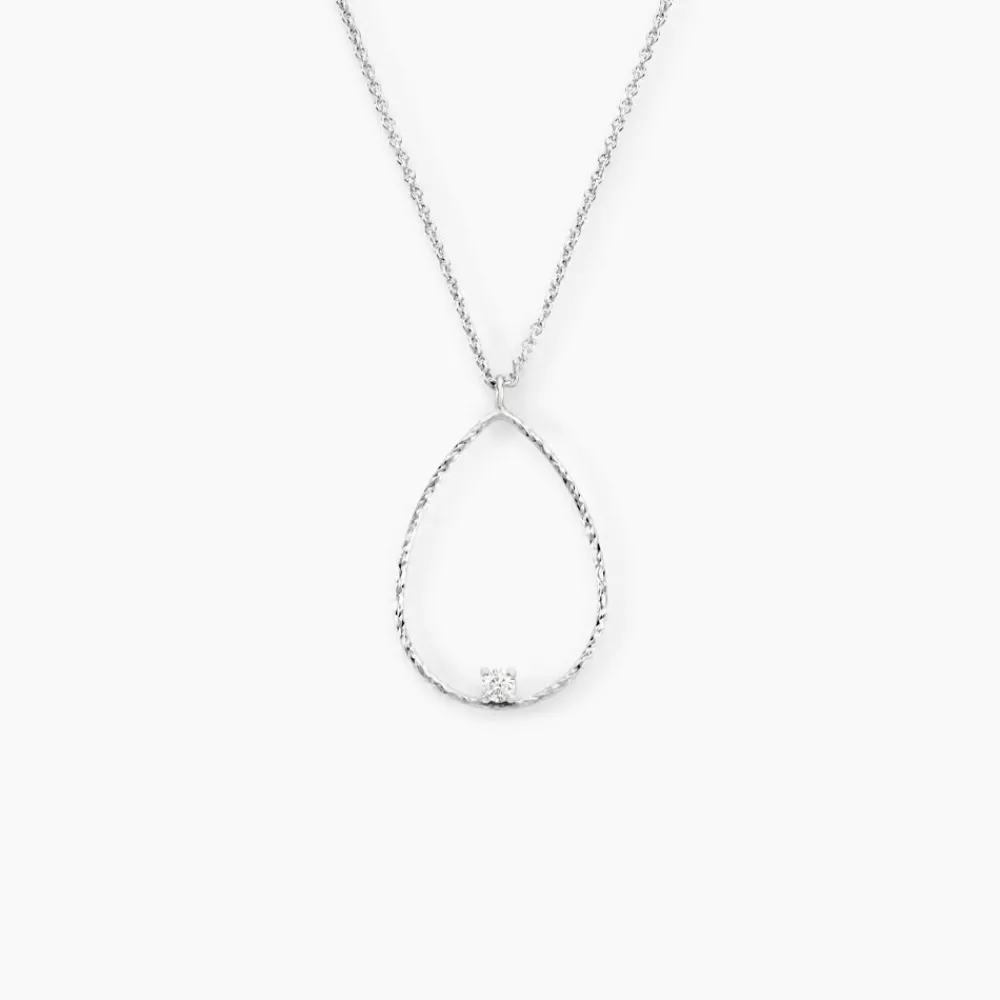Collier Inez Argent Blanc Oxyde De Zirconium|Marc Orian Best