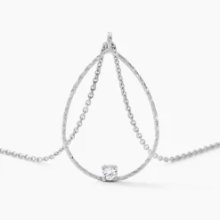 Collier Inez Argent Blanc Oxyde De Zirconium|Marc Orian Best