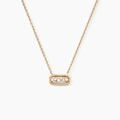 Collier Infinitude Plaqué Or Doré Oxyde De Zirconium|Marc Orian Discount