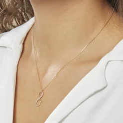 Collier Infino Or Jaune Diamant|Marc Orian Online
