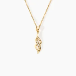 Collier Ishaae Plaqué Or Jaune Oxyde De Zirconium|Marc Orian Best