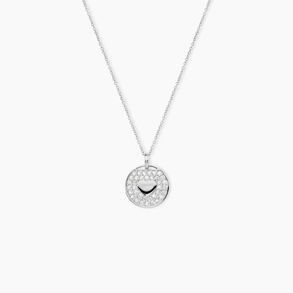 Collier Ivany Argent Blanc Oxyde De Zirconium|Marc Orian Best