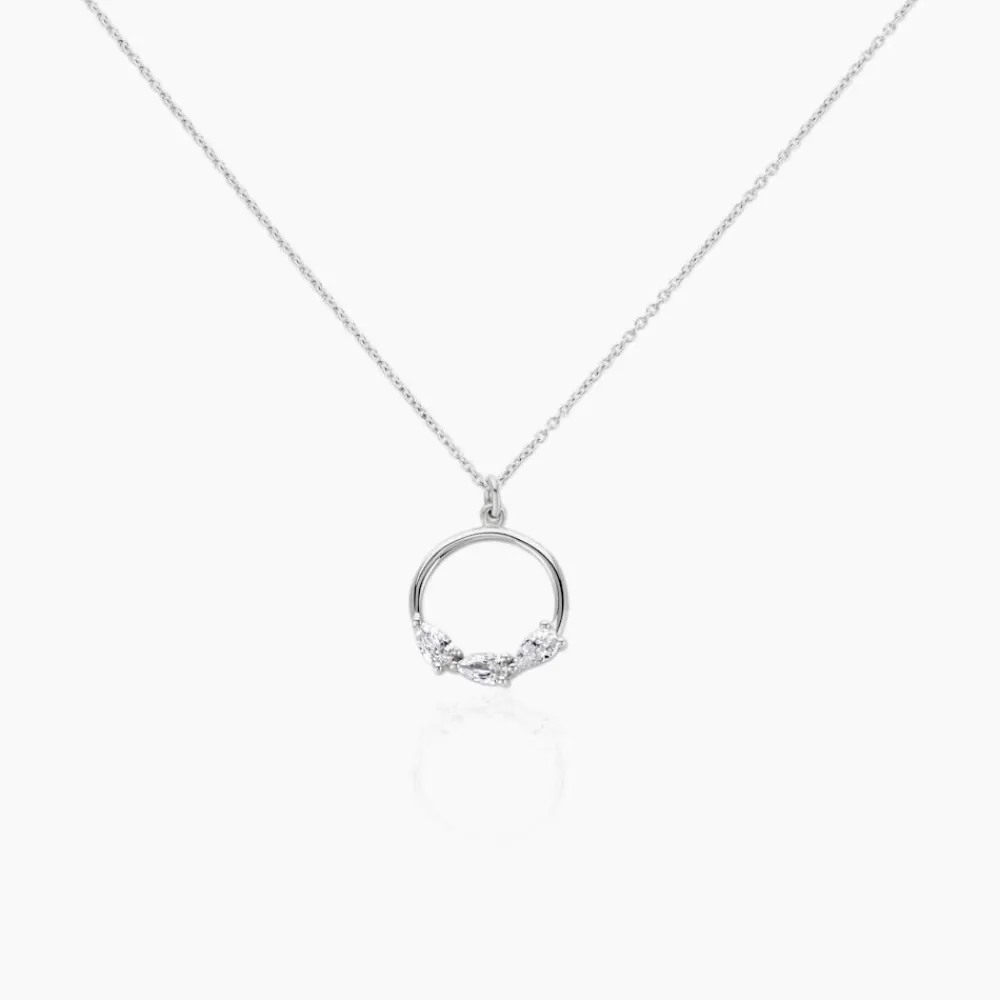 Collier Izamal Argent Blanc Oxyde De Zirconium|Marc Orian Sale