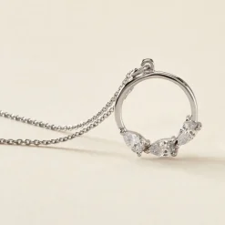 Collier Izamal Argent Blanc Oxyde De Zirconium|Marc Orian Sale