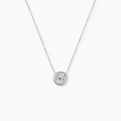 Collier Izarra Argent Blanc Nacre