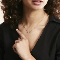 Collier Izia Plaqué Or Jaune Oxydes De Zirconium|Marc Orian Discount