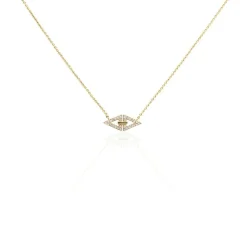 Collier Izia Plaqué Or Jaune Oxydes De Zirconium|Marc Orian Discount