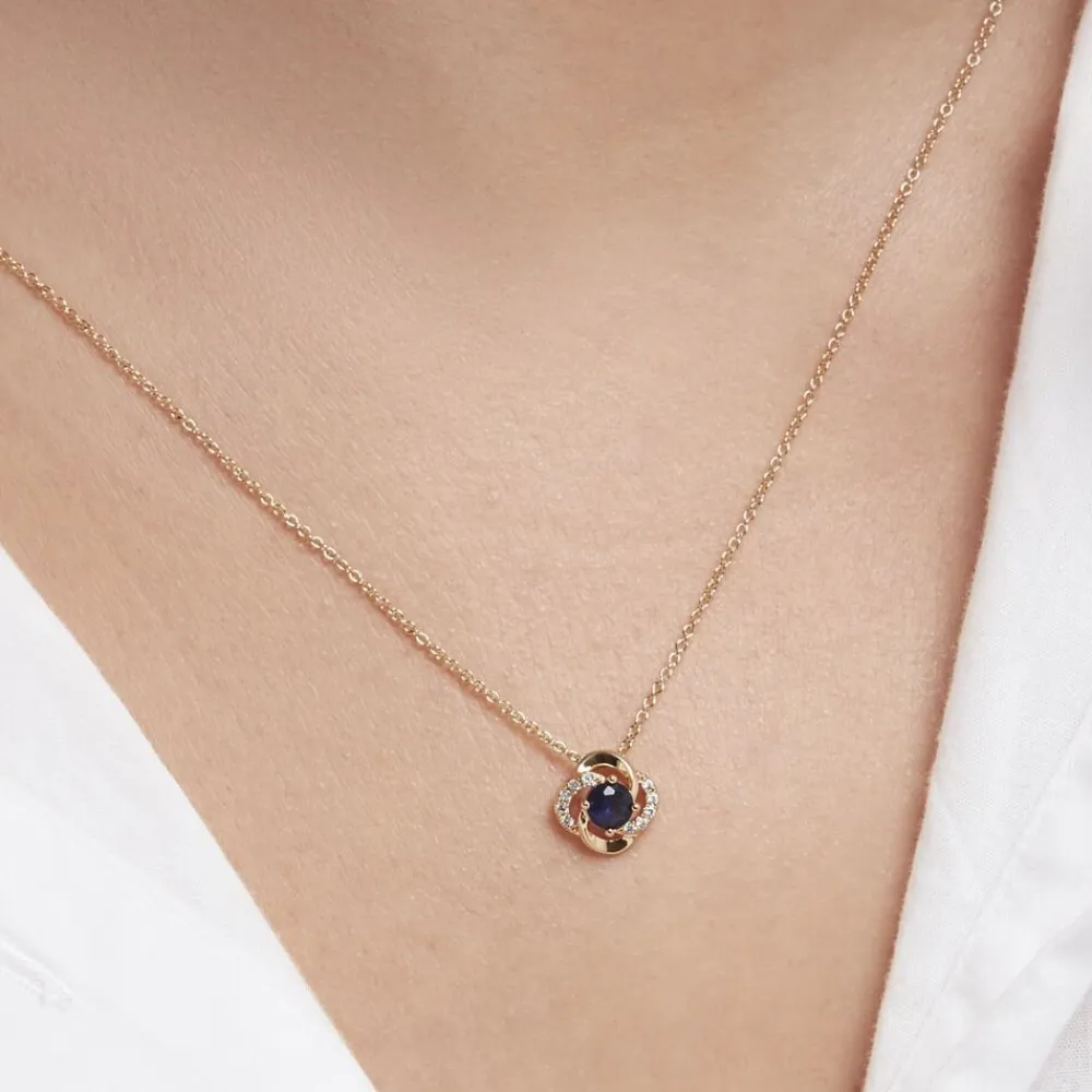 Collier Jaana Plaqué Or Jaune Verre Oxyde De Zirconium|Marc Orian Best