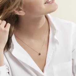 Collier Jaana Plaqué Or Jaune Verre Oxyde De Zirconium|Marc Orian Best