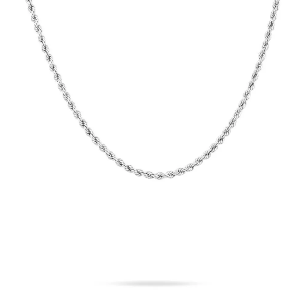 Collier Jerry Maille Corde Or Blanc|Marc Orian Discount