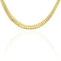 Collier Jimmy Maille Americaine Chute Or Jaune